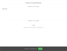 Tablet Screenshot of paologuadagnin.com